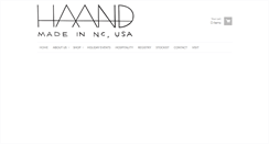 Desktop Screenshot of haand.us